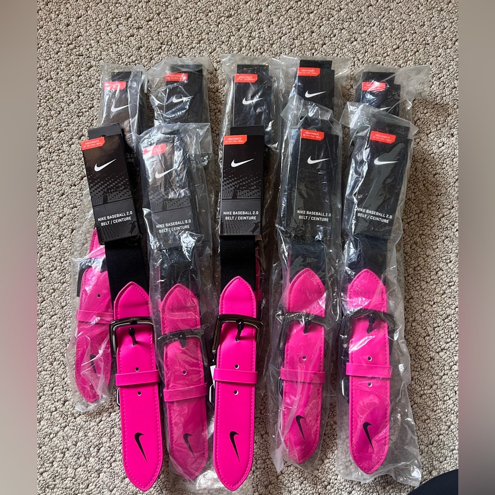 10 Adult Nike Softball Baseball Belts